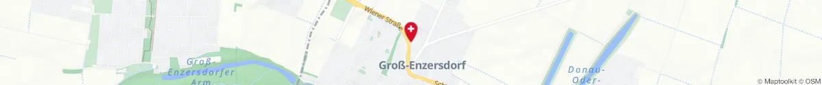Kartendarstellung des Standorts für Stadt-Apotheke Groß Enzersdorf in 2301 Groß-Enzersdorf
